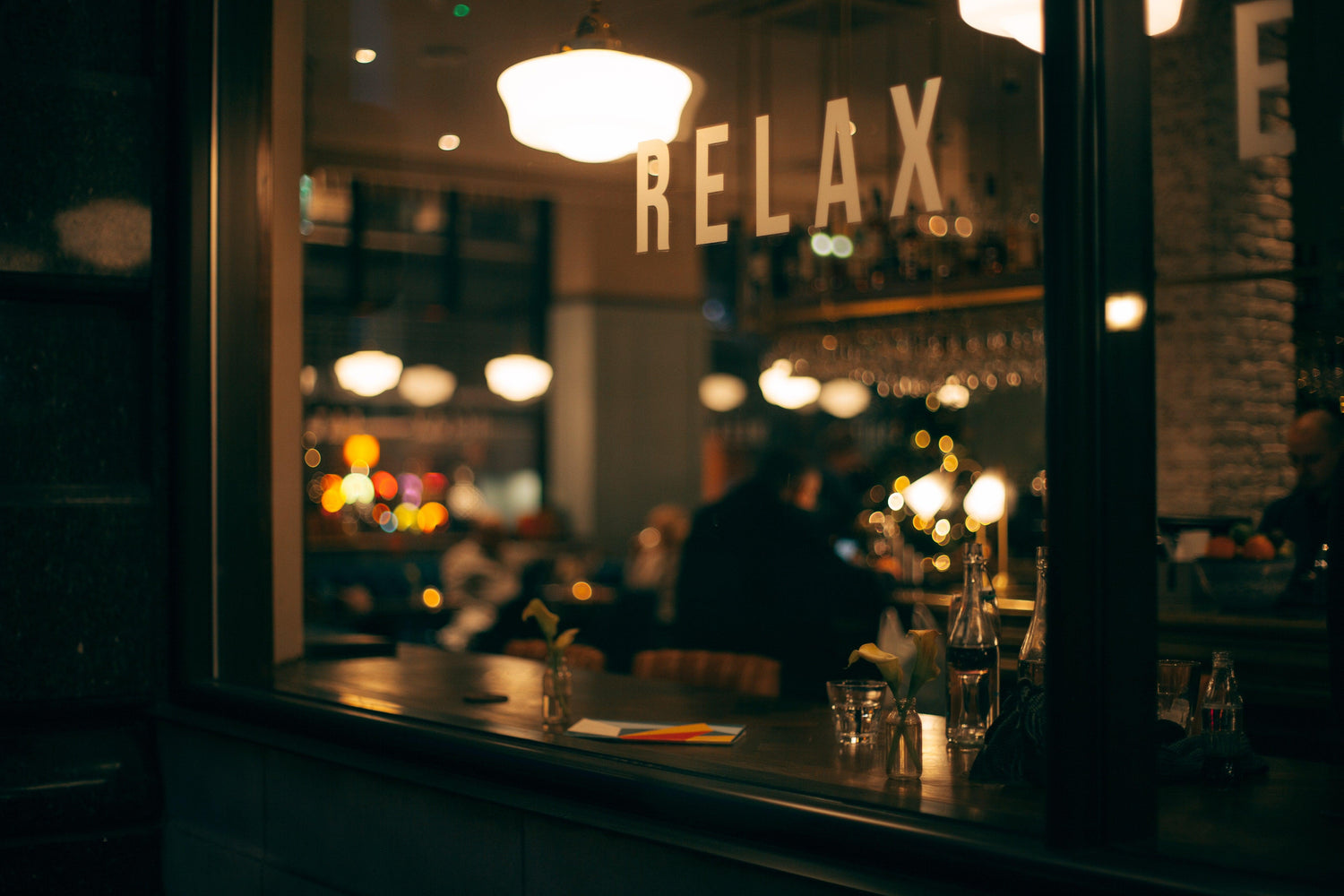 Interno di un bar, relax