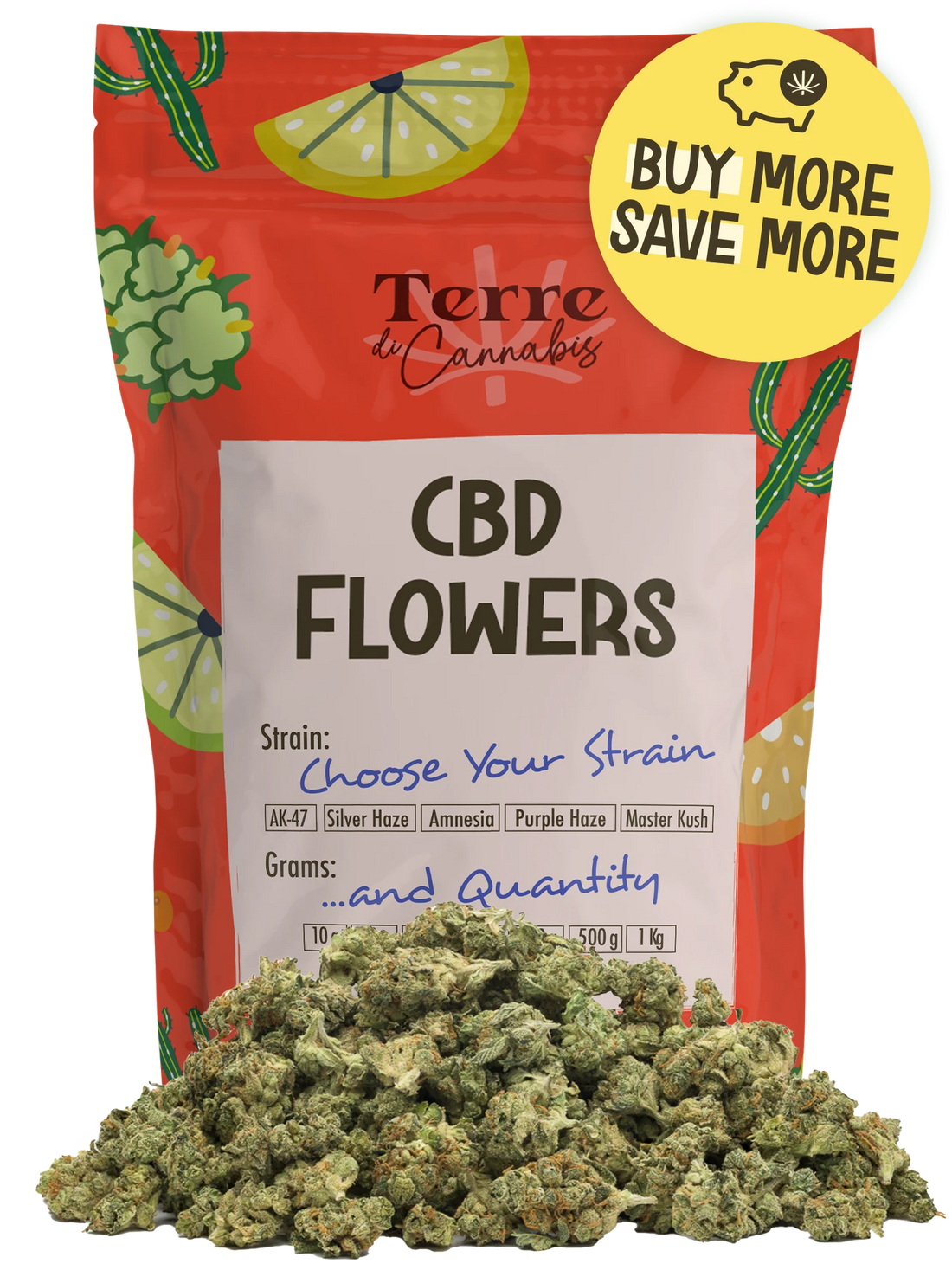 Extra Large | Fiori di CBD 250g / 1 Kg